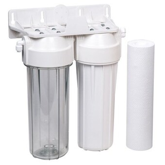 Двухступенчатый фильтр Aquafilter FP2-W-K1