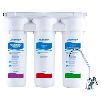 Проточный фильтр Аквафор Трио Fe Н